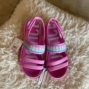 Brand new justice sandals